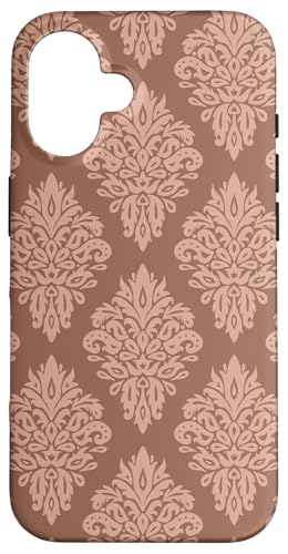 Mokka Mousse Braun Klassisch Damast Farbe des Jahres 2025 Hülle für iPhone 16 Mokka Mousse Braun Klassisch Damast Farbe des Jahres 2025 Hülle für iPhone 16 von TrendyGrips