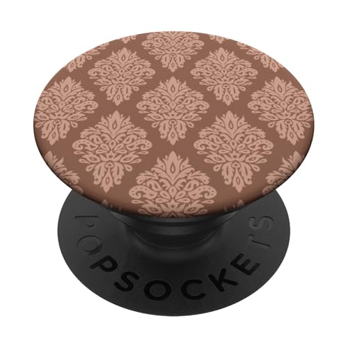 Mokka Mousse Braun Klassisch Damast Farbe des Jahres 2025 PopSockets Klebender PopGrip Mokka Mousse Braun Klassisch Damast Farbe des Jahres 2025 PopSockets Klebender PopGrip von TrendyGrips