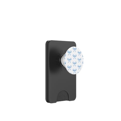 Niedliche zierliche blaue Bögen ziemlich girly Coquette PopSockets PopWallet für MagSafe Niedliche zierliche blaue Bögen ziemlich girly Coquette PopSockets PopWallet für MagSafe von TrendyGrips