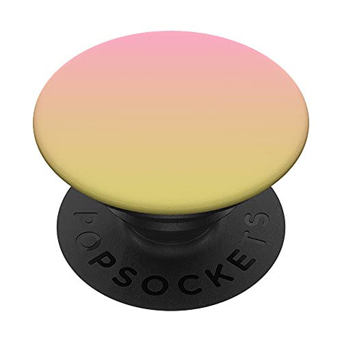 Rosa Gelb Ombre Farbverlauf Chic Pastell Modern Trendy Fade PopSockets PopGrip: Ausziehbarer Sockel und Griff für Handys/Tablets mit Tauschbarem Top Rosa Gelb Ombre Farbverlauf Chic Pastell Modern Trendy Fade PopSockets PopGrip: Ausziehbarer Sockel und Griff für Handys/Tablets mit Tauschbarem Top von TrendyGrips