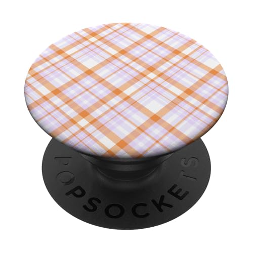 Süß Hellrosa Orange Preppy Karo Kariert Gingham Frühling PopSockets Klebender PopGrip Süß Hellrosa Orange Preppy Karo Kariert Gingham Frühling PopSockets Klebender PopGrip von TrendyGrips