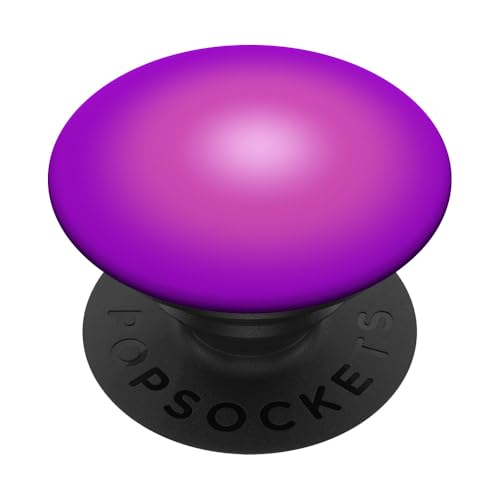 Ästhetische lila rosa Aura Prärte kreisförmige Gradient PopSockets Klebender PopGrip von Trendygrips