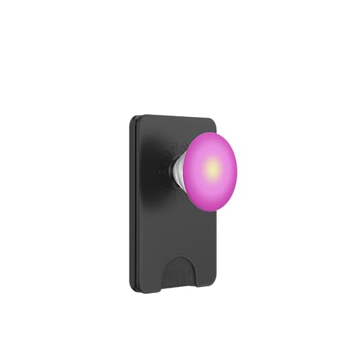 Ästhetische rosa Aura Pretty Circular Gradient Chic Trendy PopSockets PopWallet für MagSafe Ästhetische rosa Aura Pretty Circular Gradient Chic Trendy PopSockets PopWallet für MagSafe von Trendygrips
