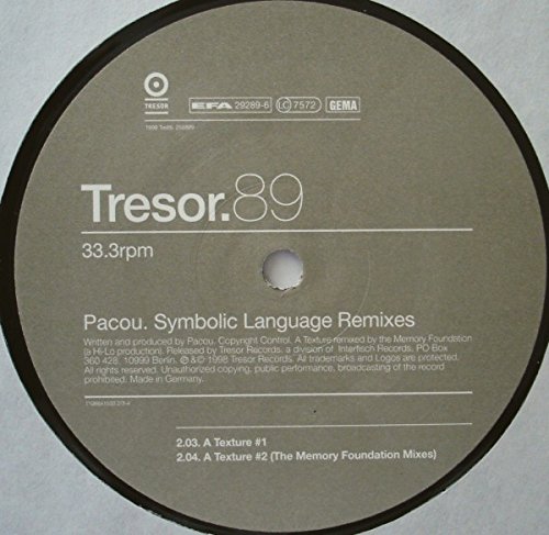 Symbolic Language Remixes [Vinyl Maxi-Single] von Tresor (Efa)