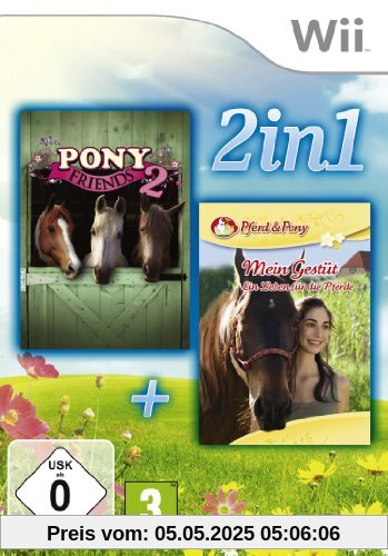 Pony Friends & Mein Gestüt [Software Pyramide] - [Nintendo Wii] von Treva