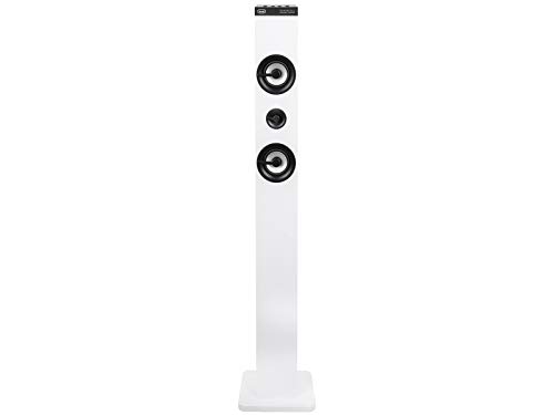 Trevi, XT 101 BT Soundtower, Lautsprecher-Turm mit Bluetooth, MP3, USB, SD, Aux-In Bianco von Trevi