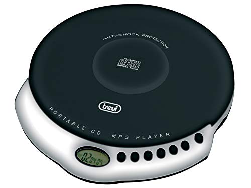 Trevi CMP 498 Personal CD Player schwarz - CD-Laufwerk (LCD, 149 mm, 25 mm, 133 mm, schwarz, a). von Trevi