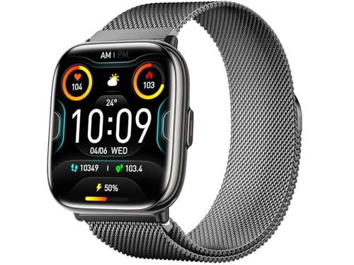 Trevi T-FIT 265A Smartwatch mit 1,75 Zoll AMOLED-Display, Always On Full Touch, kabellose Anrufe, Schlafüberwachung, Schritte, Herzfrequenz, Fitness-Tracker, wasserdicht IP67, Schwarz Trevi T-FIT 265A Smartwatch mit 1,75 Zoll AMOLED-Display, Always On Full Touch, kabellose Anrufe, Schlafüberwachung, Schritte, Herzfrequenz, Fitness-Tracker, wasserdicht IP67, Schwarz von Trevi