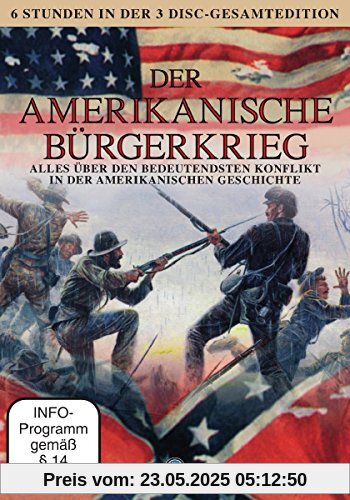 Der Amerikanische Bürgerkrieg - Die Dokumentation [3 DVDs] von Trevor Green