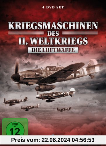 Kriegsmaschinen des Zweiten Weltkriegs - Die Luftwaffe [4 DVDs] von Trevor Green