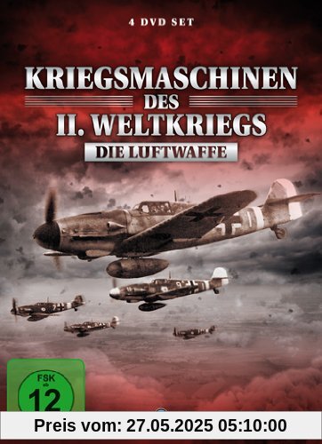 Kriegsmaschinen des Zweiten Weltkriegs - Die Luftwaffe [4 DVDs] von Trevor Green