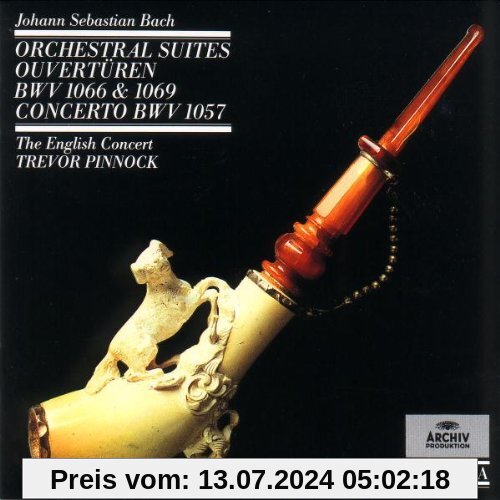 Orchestral Suites 1 & 4, Concerto BWV 1057 von Trevor Pinnock