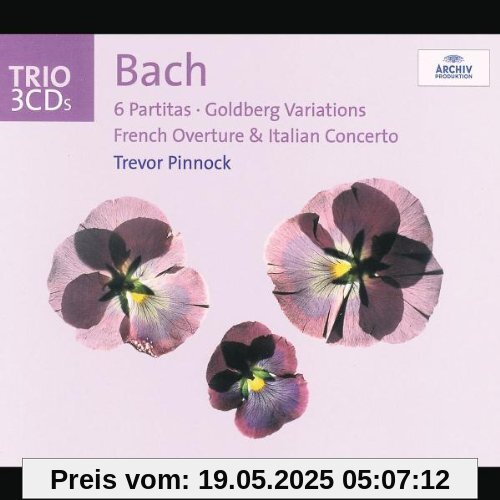 Partiten,Italienisches Konzert/+ Partiten,Italienisches Konzert/+ von Trevor Pinnock