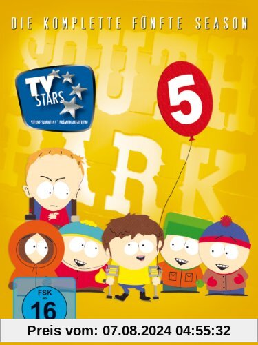 South Park - Die Komplette Fünfte Season (Staffel 5) [3 DVDs] von Trey Parker