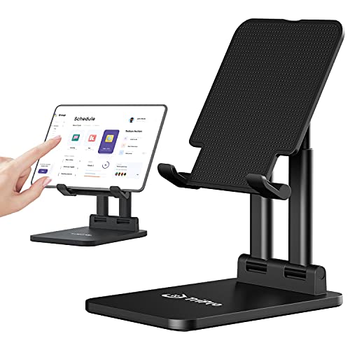 TriPro Tablet-Ständer, Tablet-Halterung, verstellbar und faltbar, 12 cm Breite, 540 g Gewicht, kompatibel mit Tablets 7–15 Zoll, iPad Pro 12,9, 10,5, 9,7, Air, Mini, tragbarer Monitor, Surface Pro. TriPro Tablet-Ständer, Tablet-Halterung, verstellbar und faltbar, 12 cm Breite, 540 g Gewicht, kompatibel mit Tablets 7–15 Zoll, iPad Pro 12,9, 10,5, 9,7, Air, Mini, tragbarer Monitor, Surface Pro. von TriPro
