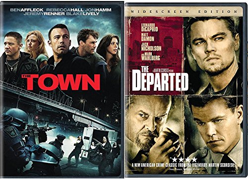 The Departed & The Town DVD 2 Pack Leonardo DiCaprio & Ben Affleck Double Feature Movie Set von TriStar Pictures