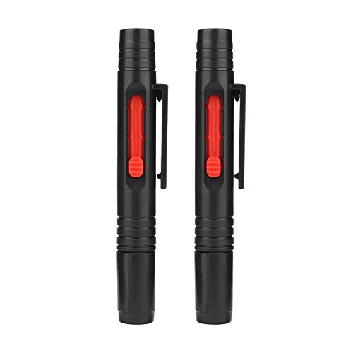 2pcs Onleny Kameraobjektiv-Reinigungsstift Tragbares Staubreinigungsbürsten-Kit für DSLR-Kameras Objektiv Einziehbare Reinigungsbürste - schwarz 2pcs Onleny Kameraobjektiv-Reinigungsstift Tragbares Staubreinigungsbürsten-Kit für DSLR-Kameras Objektiv Einziehbare Reinigungsbürste - schwarz von Triamisu