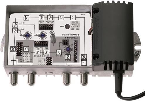 TRIAX GHV 920 Multimediafähiger BK Verst mit Akt. RK 20 dB (323150) von Triax