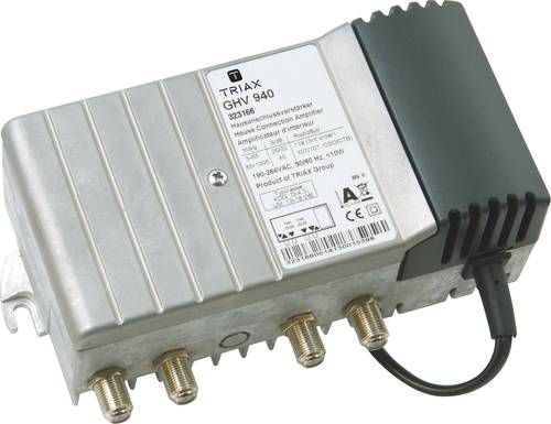 Triax GHV 940 Kabel-TV Verstärker 8-fach 40 dB von Triax