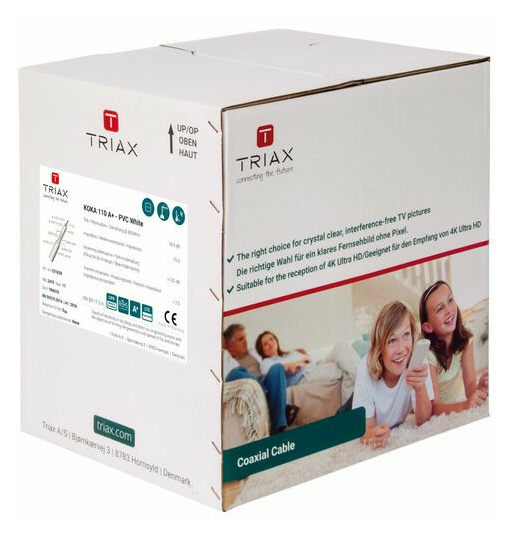 Triax KOKA 110 A+ Koaxkabel 120dB BOX250m Triax KOKA 110 A+ Koaxkabel 120dB BOX250m von Triax