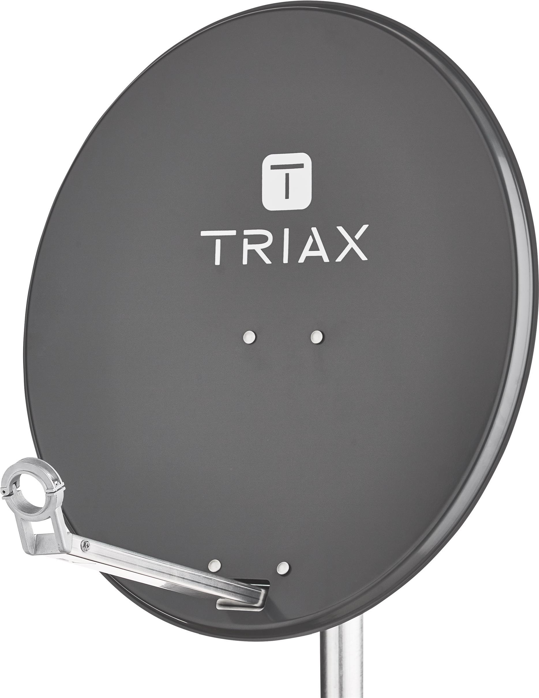 Triax TDA 65A Satellitenantenne 10,7 - 12,75 GHz Anthrazit - Grau (120504) von Triax
