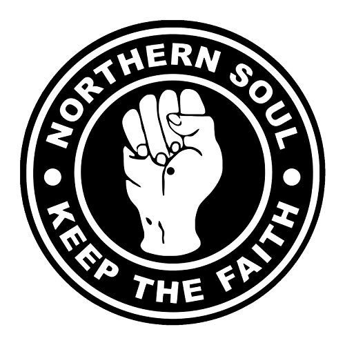 Northern Soul Keep the Faith DJ Slipmat Vinyl Plattenspieler Decks von Tribal T-Shirts