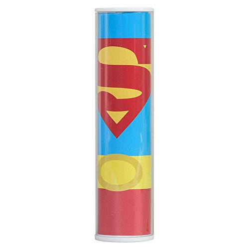 Tribe PB031301 DC Original Warner Bros Superman Power Bank für Smartphone und Tablet (2600 mAh) von Tribe