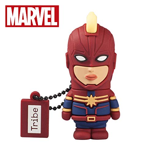 USB Stick 16 GB Captain Marvel - Speicherstick Memory Stick 2.0 Original Marvel Avengers, Tribe FD016507 von Tribe