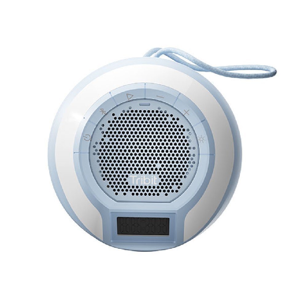 Tribit AquaEase Wireless Speaker IPX7 Waterproof Lautsprecher Bluetooth-Lautsprecher (Bluetooth, 7 W, Bluetooth, Eingebautes Mikrophon) von Tribit