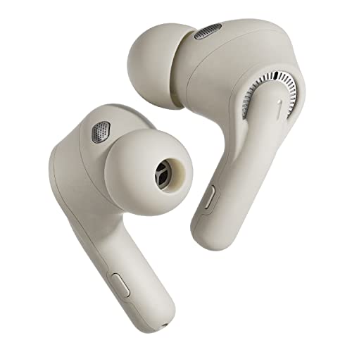 Tribit Bluetooth Kopfhörer, Kopfhörer Kabellos mit Hybrid-ANC, Aktiver Geräuschunterdrückung Transparenzmodus, Musikanrufe Berufsleben Sport Musik, Grey von Tribit
