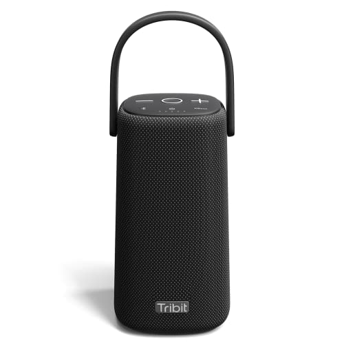 Tribit Bluetooth Lautsprecher StormBox Pro,Tragbarer Lautsprecher mit HiFi 360° Soundqualität,3 Treibern mit 2 Passiven Strahlern,24 Stunden Akkulaufzeit,IP67 Wasserdicht von Tribit