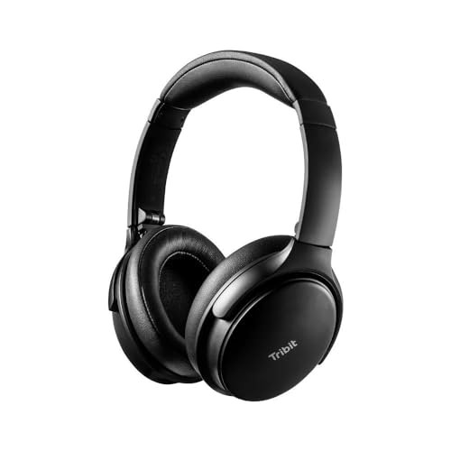 Tribit QuietPlus 71 ANC Noise Cancelling 30 Stunden Spielzeit Bequeme und einstellbare Bluetooth Over-Ear Kopfhörer Schwarz Tribit QuietPlus 71 ANC Noise Cancelling 30 Stunden Spielzeit Bequeme und einstellbare Bluetooth Over-Ear Kopfhörer Schwarz von Tribit