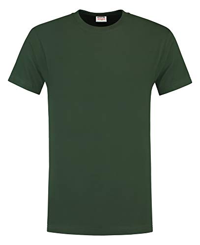 Tricorp 101001 Casual T-Shirt, 100% Gekämmte Baumwolle, 145g/m², Flaschengrün, Größe M von Tricorp