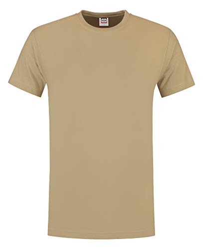 Tricorp 101002 Casual T-Shirt, 100% Gekämmte Baumwolle, 190g/m², Khaki, Größe XL von Tricorp