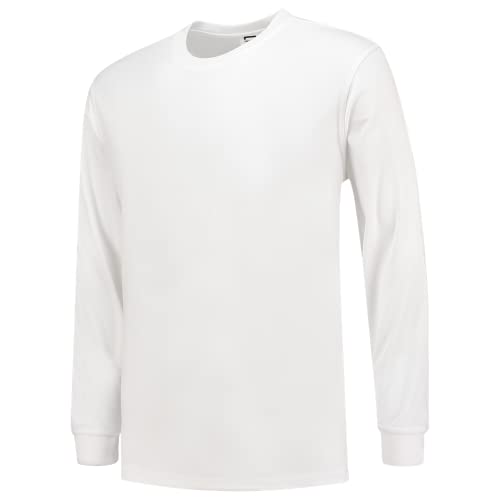 Tricorp 102005 Workwear UV-Schutz Langarm T-Shirt, 50% Polyester/50% Polyester, CoolDry, 180g/m², Weiß, Größe 5XL von Tricorp