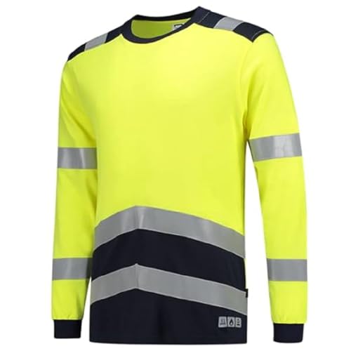Tricorp 103003 Safety Multinorm Bicolor T-Shirt, 60% Modacryl/39% Katoen/1% Ubrig, 200g/m², Fluorgelb-Tinte, Größe 4XL Tricorp 103003 Safety Multinorm Bicolor T-Shirt, 60% Modacryl/39% Katoen/1% Ubrig, 200g/m², Fluorgelb-Tinte, Größe 4XL von Tricorp