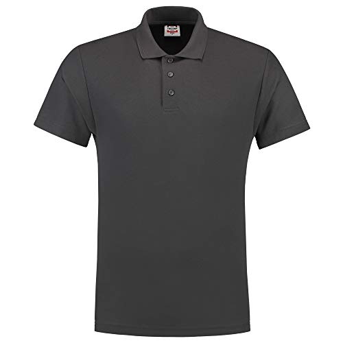 Tricorp 201003 Casual Poloshirt, 50% Gekämmte Baumwolle/50% Polyester, 180g/m², Dunkelgrau, Größe L von Tricorp