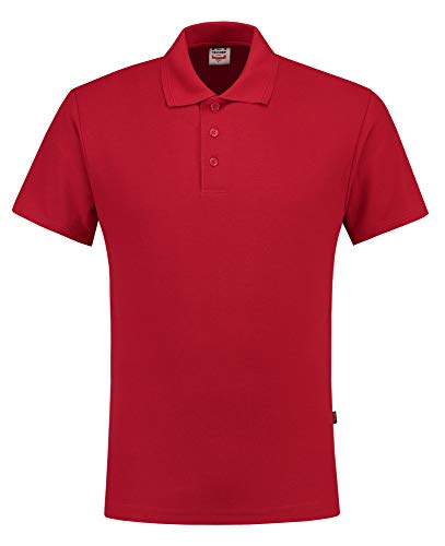 Tricorp 201003 Casual Poloshirt, 50% Gekämmte Baumwolle/50% Polyester, 180g/m², Rot, Größe L Tricorp 201003 Casual Poloshirt, 50% Gekämmte Baumwolle/50% Polyester, 180g/m², Rot, Größe L von Haas F1 Team