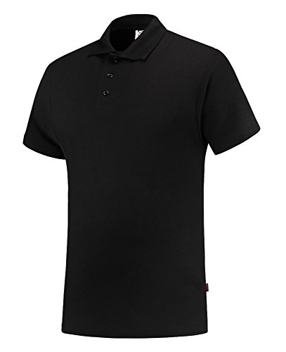 Tricorp 201003 Casual Poloshirt, 50% Gekämmte Baumwolle/50% Polyester, 180g/m², Schwarz, Größe L von Tricorp