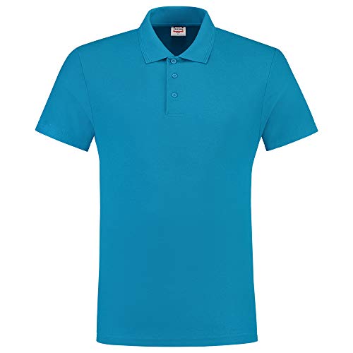 Tricorp 201003 Casual Poloshirt, 50% Gekämmte Baumwolle/50% Polyester, 180g/m², Türkis, Größe M von Tricorp