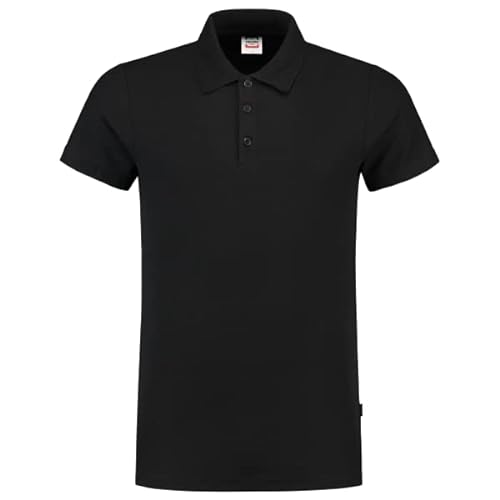 Tricorp 201016 Casual Fitted Kids Poloshirt, 50% Gekämmte Baumwolle/50% Polyester, 180g/m², Schwarz, Größe 164 von Tricorp