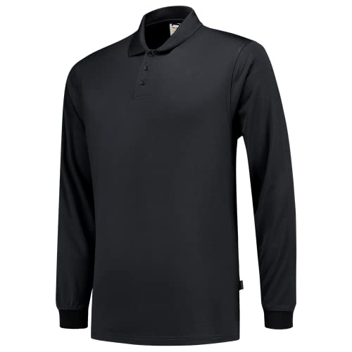 Tricorp 202005 Workwear UV-Schutz Langarm Poloshirt, 50% Polyester/50% Polyester, CoolDry, 180g/m², Marine, Größe 3XL von Haas F1 Team