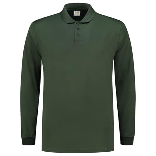 Tricorp 202005 Workwear UV-Schutz Langarm Poloshirt, 50% Polyester/50% Polyester, CoolDry, 180g/m², Marine, Größe L von Haas F1 Team