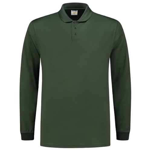 Tricorp 202005 Workwear UV-Schutz Langarm Poloshirt, 50% Polyester/50% Polyester, CoolDry, 180g/m², Marine, Größe XS von Tricorp