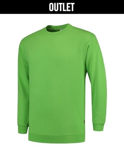 Tricorp 301008 Casual Sweatshirt, 60% Gekämmte Baumwolle/40% Polyester, 280g/m², Limette, Größe S von Tricorp