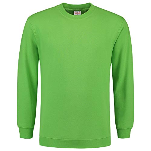 Tricorp 301008 Casual Sweatshirt, 60% Gekämmte Baumwolle/40% Polyester, 280g/m², Limette, Größe XL von Haas F1 Team