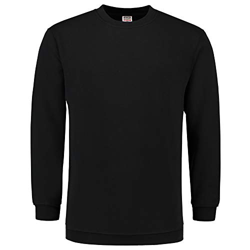 Tricorp 301008 Casual Sweatshirt, 60% Gekämmte Baumwolle/40% Polyester, 280g/m², Schwarz, Größe XXL von Tricorp