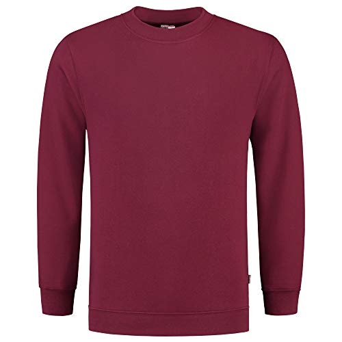 Tricorp 301008 Casual Sweatshirt, 60% Gekämmte Baumwolle/40% Polyester, 280g/m², Wein, Größe 3XL von Tricorp