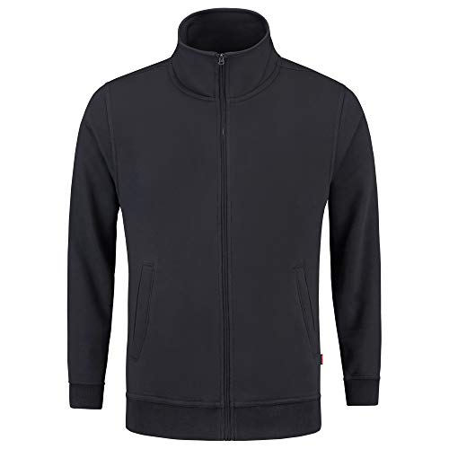 Tricorp 301009 Casual Sweatjacke, 80% Gekämmte Baumwolle/20% Polyester, 300g/m², Marine, Größe XS von Tricorp