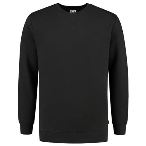 Tricorp 301015 Casual Sweatshirt, Waschbar 60°C, 70% Baumwolle/30% Polyester, 280g/m², Dunkelgrau, Größe 3XL von Tricorp